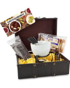 Präsenteset: Schokoladenfondue
