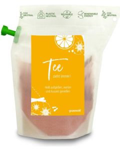 Werbe-Tee, wiederverwendbarer Brühbeutel