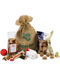 Präsenteset: Gefüllter Weihnachtssack