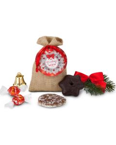 Präsenteset: Süßes Weihnachtssäckchen
