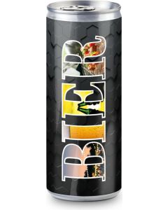 Helles Bier in der Slimline Dose, feinherb und leicht malzig, 250 ml