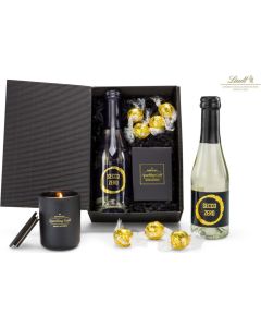 Präsenteset: Schwarz-Goldene Momente, alkoholfrei