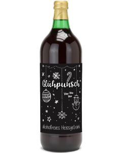Glühpunsch 1 l, alkoholfrei - Flasche mit Schraubverschluss
