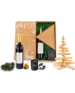 Präsenteset: Wein-Nachts-Baum