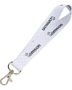 Mini vollfarbig bedrucktes Lanyard - zweiseitig