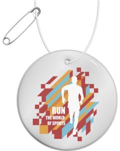 RFX™ H-16 Reflektierender, mittelgroßer, runder Anhänger