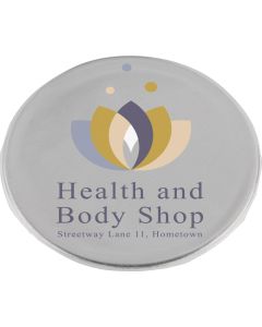 RFX™ S-09 Reflektierender, runder, mittelgroßer PVC-Aufkleber