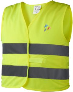 Reflektierende Sicherheitsweste HW1 für Kinder (XS)