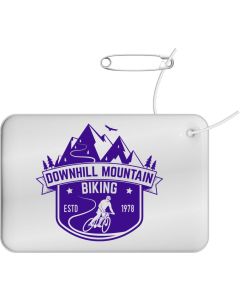 RFX™ H-10 Rechteckiger, reflektierender TPU-Anhänger, klein