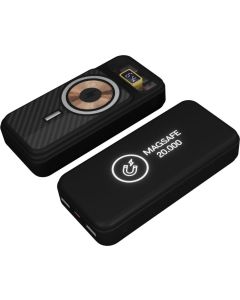 SCX.design P50 magnetische Powerbank  20.000 mAh mit Leuchtlogo