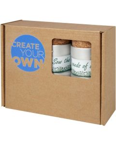 Hey Pots Schreibtisch-Garten-Blumenmischung, 3er-Set