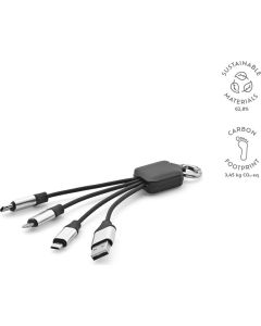 Sagan Ladekabel rPET 4 in 1