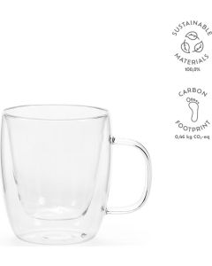 Elbe 220 Tasse Borosilikat Glas 250 ml