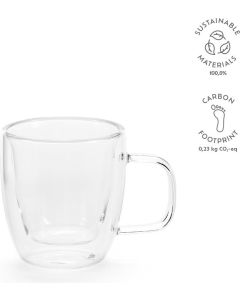 Elbe 75 Tasse Borosilikat Glas 65ml