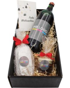 Geschenkbox Weihnachtsduo - inkl. Werbedruck
