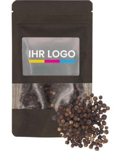 Pfeffer schwarz im Doypack - inkl. Werbedruck