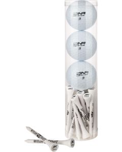 Golf-Set Premium Geschenk-Röhre 1 - inkl. Digital Druck