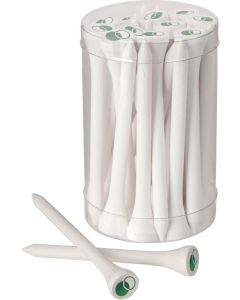 Golf-Set Transparente Röhre mit 20 Tees 70 mm - inkl. Digital Druck