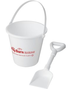 Tides recycelter Strandeimer und Spaten