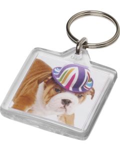 Vial quadratischer U1 Schlüsselanhänger