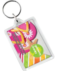 Vito rechteckiger C1 Schlüsselanhänger