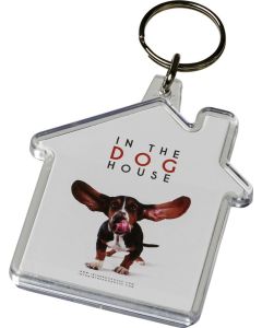 Combo Schlüsselanhänger in Hausform