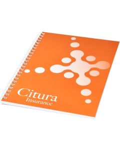 Desk-Mate® A4 Notizbuch mit Kunststoff Cover und Spiralbindung