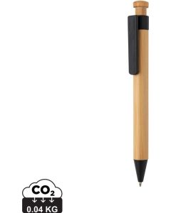 Bambus Stift mit Wheatstraw-Clip