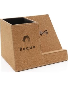 Kork Stiftehalter mit 5W Wireless Charger