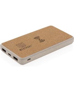 Kork und Weizen 8.000 mAh Wireless Powerbank