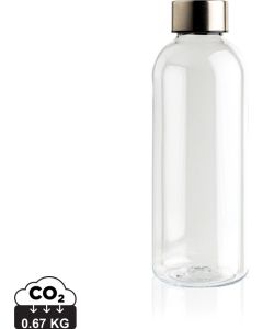 Auslaufsichere Trinkflasche mit Metalldeckel