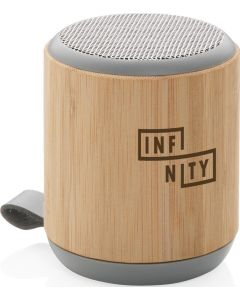 Bambus und Stoff 3W Wireless Speaker