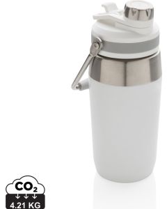 500ml Vakuum StainlessSteel Flasche mit Dual-Deckel-Funktion