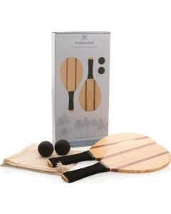Frescobol Tennis-Set aus Holz
