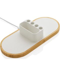 Ontario 10W Dual Charger aus Bambus & RCS rPlastik