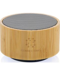 Kabelloser 3W-Lautsprecher aus RCS rKunststoff & Bambus