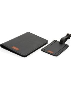 Swiss Peak Reise-Geschenkset aus GRS recyceltem PU