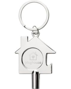 3in1 Schlüsselring aus RCS rec. Zinklegierung