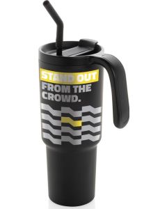 Graphic 360 Becher aus RCS zertifiziert recyc. Stahl, 900 ml