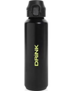 Via RCS Re-Steel Sportflasche mit Verschluss, 600 ml