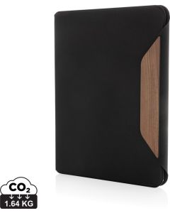 Teri Aware™ A4 Portfolio aus rPET und Walnuss