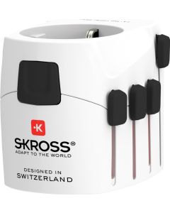 Skross Pro 3-Pole World Travel Adapter