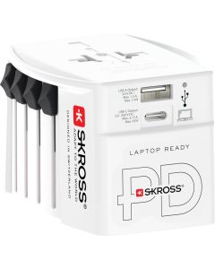 Skross World Travel Adapter MUV 65W PD mit USB-C-Kabel