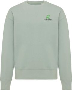 Iqoniq Kruger Relax-Rundhals-Sweater aus recycelt. Baumwolle