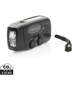 RescueWave Notfallradio aus RCS recyceltem Kunststoff