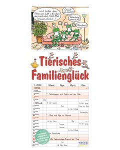 Korsch Kalender Tierisches Familienglück