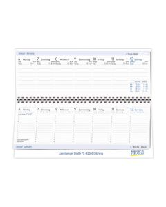 Korsch Tischquerkalender Professional Balaton