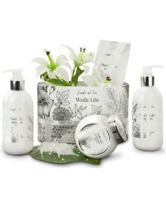 Wellness-Geschenkset: Weiße Lilie