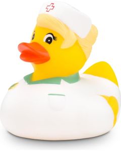 Werbeente Gisela Gesundheit