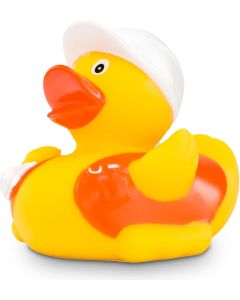 Werbeente Bob Bauleiter